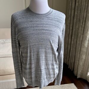 Lucky Brand Gray Crewneck Sweater